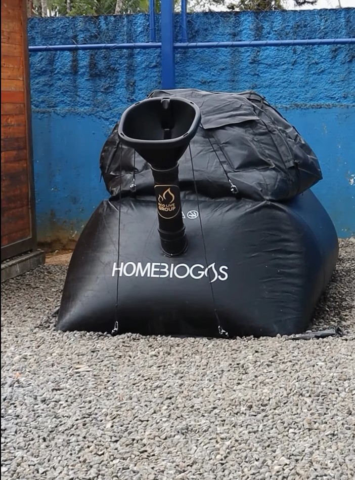 Biodigestor - Escola Municipal Duque de Caxias