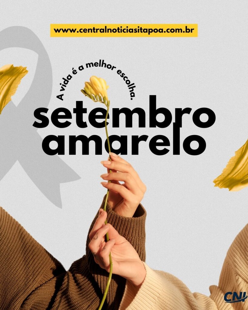 Pedindo ajuda, damos o primeiro passo para cuidar de nós mesmos. 💛 #SetembroAmarelo