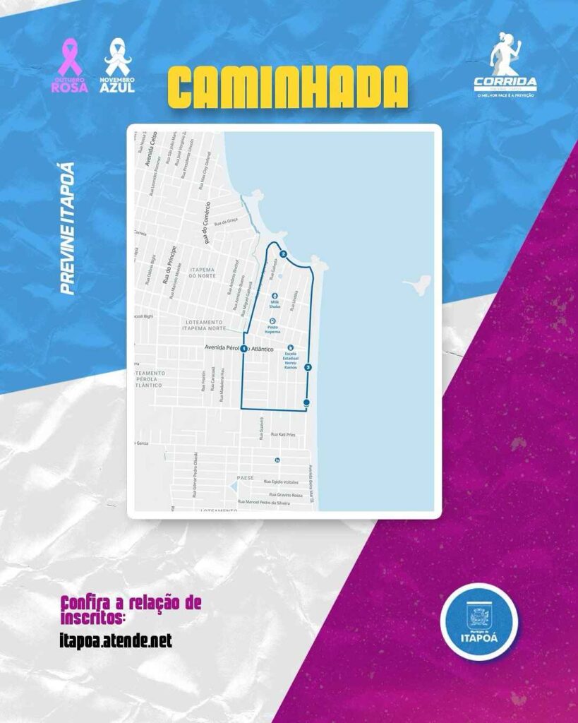 Percurso caminhada