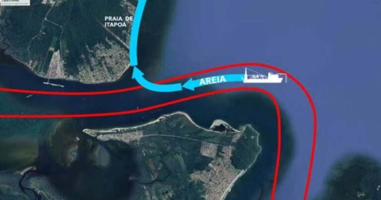 Alargamento da orla de Itapoá é concluído após alcançar 8,8 quilômetros