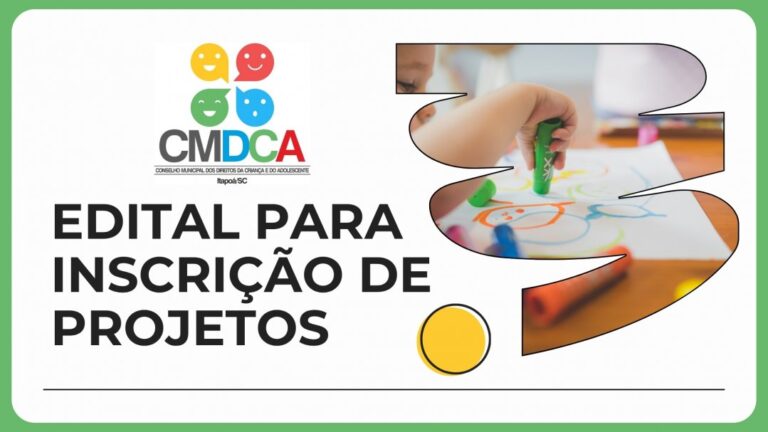 CMDCA de Itapoá abre inscrições para projetos voltados à infância e adolescência