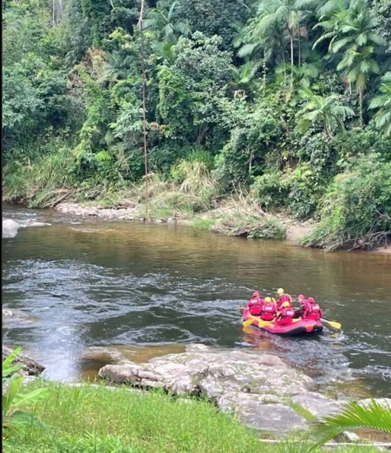 Buscas continuam por homem desaparecido após tentar atravessar rio em Garuva