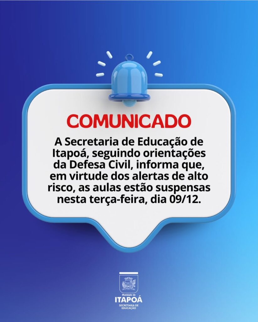 Comunicado-secretaria-da-educacao-itapoá
