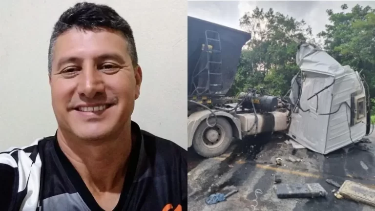 Caminhoneiro morre após grave acidente na SC-416, em Garuva