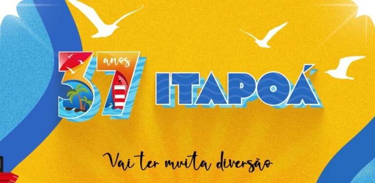 Itapoá celebra 37 anos com shows nacionais, atrações gratuitas e programação para toda a família