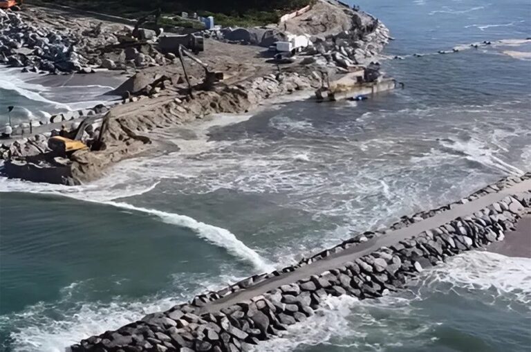 Molhes do Saí-Mirim são entregues em Itapoá e abrem novo acesso ao mar