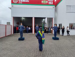 Passagem de comando Corpo de Bombeiro Itapoá