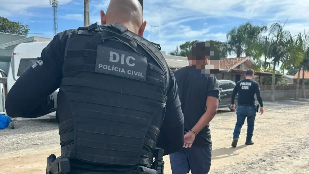 Briga em jogo de sinuca termina em morte e prisão no Litoral de SC (Foto: Divulgação, Polícia Civil)