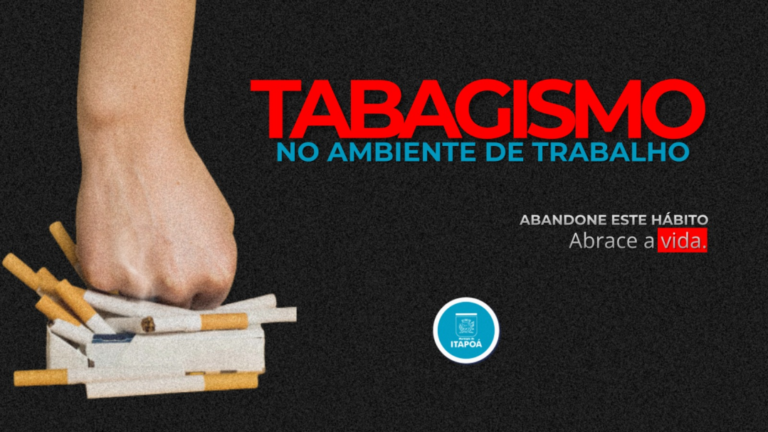 SUS Itapoá reforça combate ao tabagismo e destaca impactos do cigarro no ambiente de trabalho