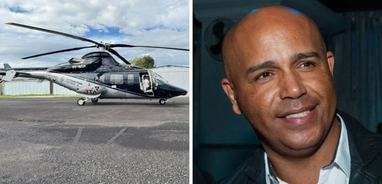 Helicóptero desaparece na Serra de SC e cantor Rick, da dupla Rick & Renner, estaria entre os ocupantes