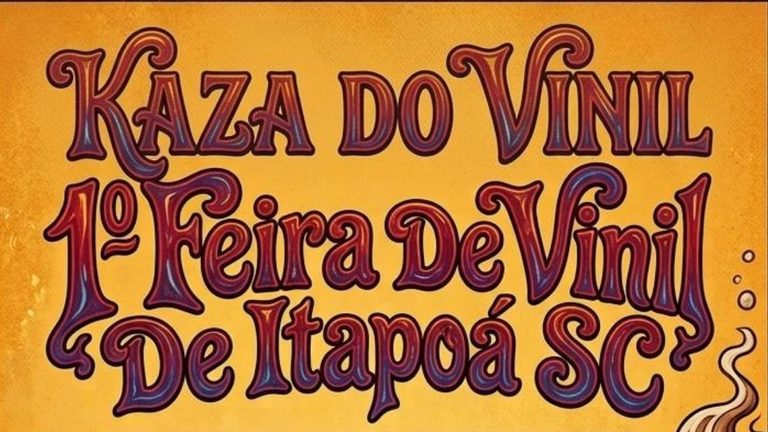 1ª Feira de Vinil de Itapoá reúne expositores de Santa Catarina e Paraná